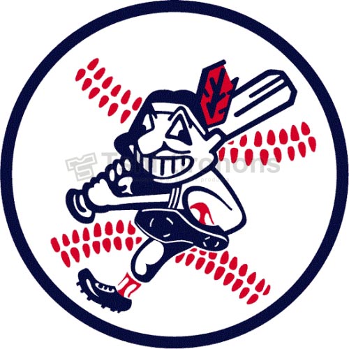 Cleveland Indians T-shirts Iron On Transfers N1546 - Click Image to Close